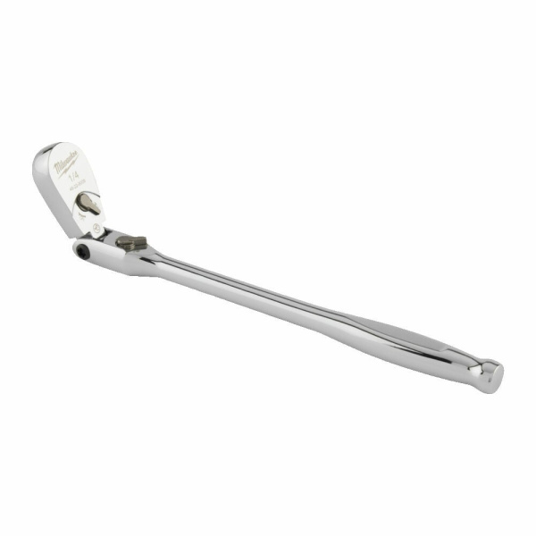 Трещотка шарнирная Milwaukee удлиненная со шпинделем 1/4" - 229 мм 4932479649 Трещотка шарнирная Milwaukee удлиненная со шпинделем 1/4" - 229 мм 4932479649