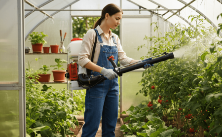 Опрыскиватель ранцевый бензиновый ECO PS-471 EC1568-4