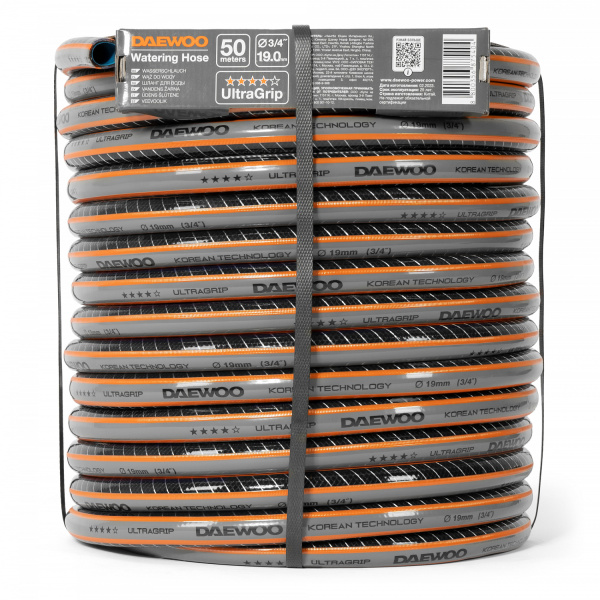 Шланг поливочный 3/4 " (19мм) DAEWOO UltraGrip 50 метров DWH 5137