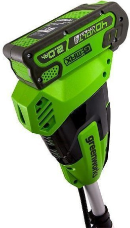 Триммер аккумуляторный Greenworks 40V GD40BCB (1хАКБ 8Ач и ЗУ) 40см 2105707UH