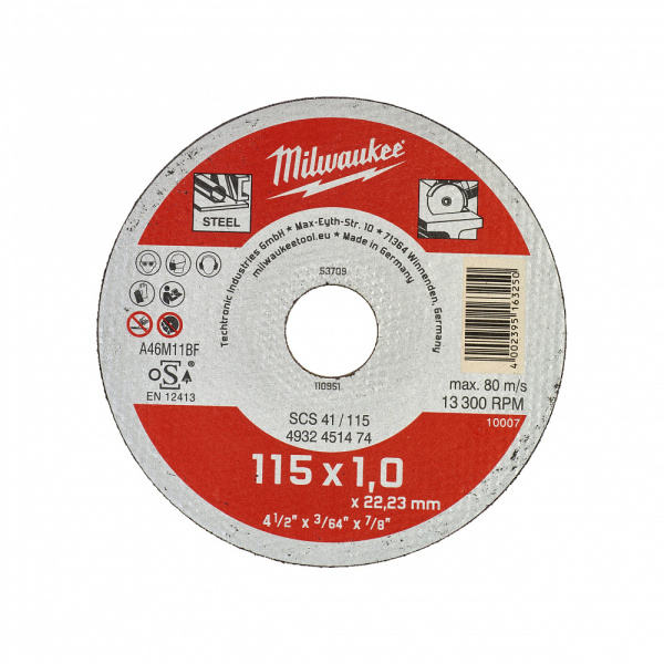 Тонкие отрезные диски по металлу Дисплей (200 x SCS 41 / 115) 4932451475