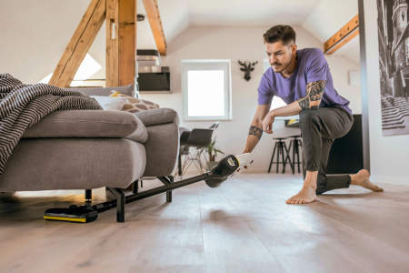 Пылесос вертикальный аккумуляторный Karcher VC 4 Cordless MyHome Car 1.198-632.0 Пылесос вертикальный аккумуляторный Karcher VC 4 Cordless MyHome Car 1.198-632.0