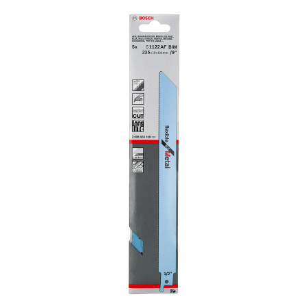Пильное полотно BOSCH для ножовки S 1122 AF 5 шт.
