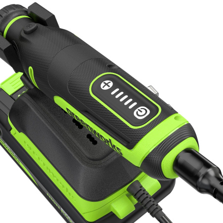 Гравер аккумуляторный Greenworks 24V G24RT (1АКБх2Ач и ЗУ) 3200807CUA Граверы