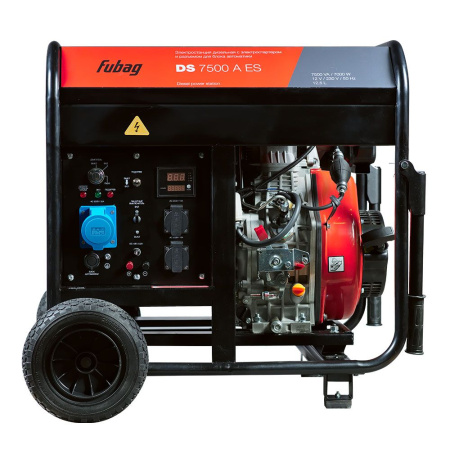 Генератор дизельный FUBAG DS 7500 A ES с электростартером и коннектором автоматики 646234