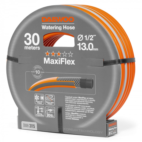 Шланг MaxiFlex диаметр 1/2 " (13мм), длина 30м DAEWOO DWH 3115 DWH 3115