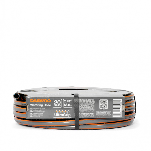 Шланг поливочный 1/2 " (13мм) DAEWOO UltraGrip 20 метров DWH 5113