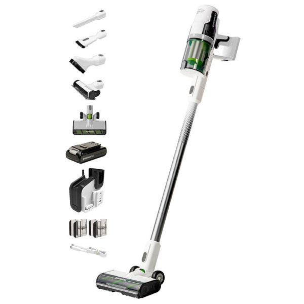 Пылесос вертикальный аккумуляторный Greenworks 24V G24SVK4D (1хАКБ 4Ач и ЗУ) 4701107UB