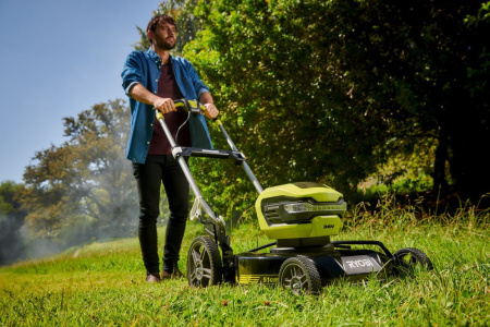Газонокосилка аккумуляторная Ryobi RY36LMMX51A-140 5133004591 Газонокосилки и сенокосилки