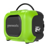 Беспроводная акустическая система аккумуляторная Greenworks GPT-MNBS 24V/220V (без АКБ и ЗУ) 3503107