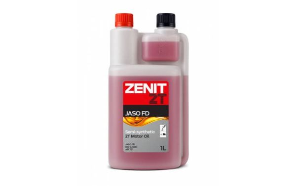 Масло моторное полусинтетическое для 2-тактных двигателей ZENIT Premium Line SUPER 2T 21600112