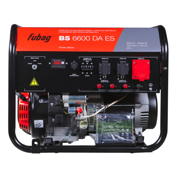 Генератор бензиновый Fubag BS 6600 DA ES  646282