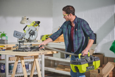 Пылесос Ryobi R18PV-0 ONE+ (без АКБ и ЗУ) 5133003786 Пылесос Ryobi R18PV-0 ONE+ (без АКБ и ЗУ) 5133003786