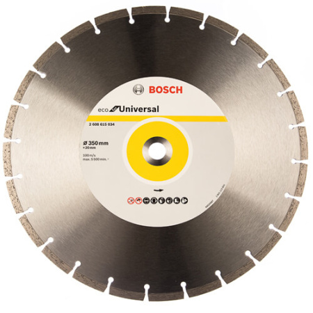 Алмазный круг BOSCH 350-20 ECO Universal