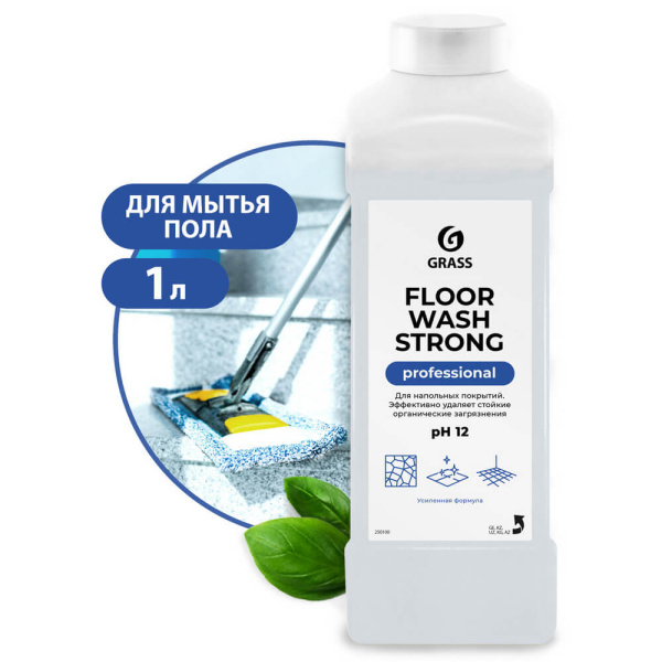 Щелочное средство для мытья пола Grass Floor wash strong (1 л) 250100
