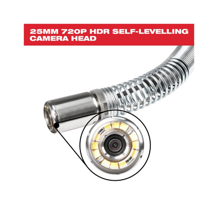 Аккумуляторная канализационная инспекционная камера Milwaukee M18 SIC30HDR-0 (замена для 4933480737) 4933493952