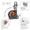 Тележка Smart Cart со шлангом 40м и набором для полива DAEWOO DWR 4040 DWR 4040