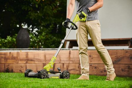Триммер-газонокосилка RYOBI RY18LMC30A-0 система ONE + 5133005917