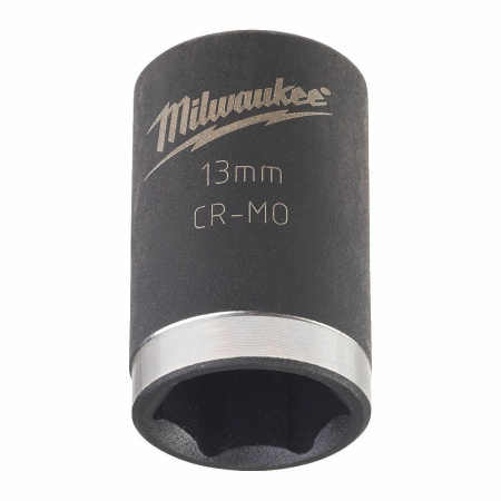 Ударная головка 13 mm 3/8" impact socket - short Milwaukee 4932478012