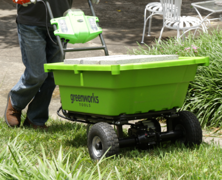 Садовая тележка самоходная Greenworks 40V G40GCK4 (1хАКБ 4 Ач и ЗУ) 106л 7400007UB