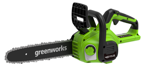 Цепная пила аккумуляторная Greenworks 40V G40CS30IIK2 (1xАКБ 2Ач и ЗУ) 30см  Цепные пилы