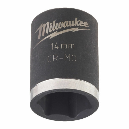 Ударная головка 14 mm 3/8" impact socket - short Milwaukee 4932478013