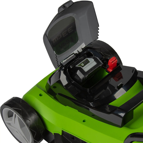 Газонокосилка аккумуляторная Greenworks GD24LM33K4 2516107UB Газонокосилки и сенокосилки
