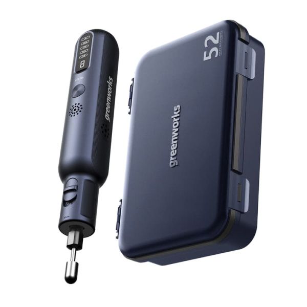 Гравер аккумуляторный Greenworks 8V с принадлежностями (52 предмета) 3200707 Граверы