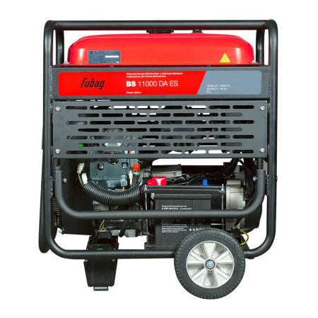 Генератор бензиновый FUBAG BS 11000 DA ES с электростартером и коннектором автоматики 641054
