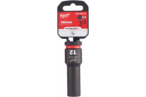 Головка ударная удлиненная Milwaukee ShW 12 мм 1/2" 4932480330