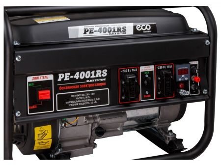 Генератор бензиновый ECO PE-4001RS ("Black Edition") EC1565-1