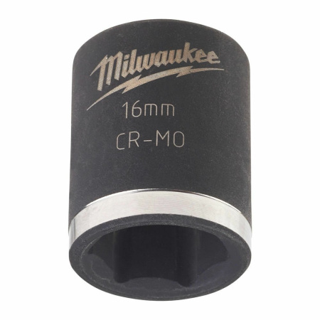 Ударная головка 16 mm 3/8" impact socket - short Milwaukee 4932478015