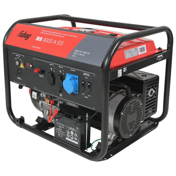 Генератор бензиновый FUBAG BS 9000 A ES с электростартером и коннектором автоматики 641092