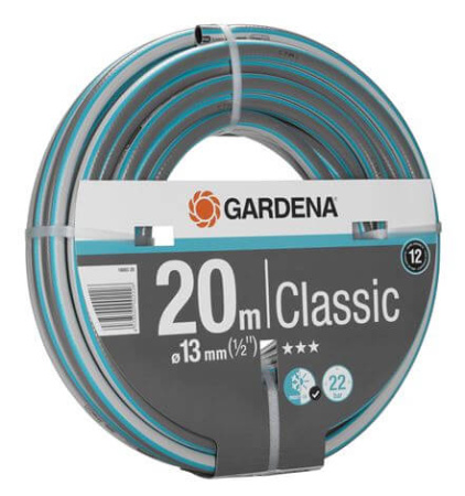 Шланг Classic Gardena 13мм, 20м, 22бар (снят с производства) 18003-20