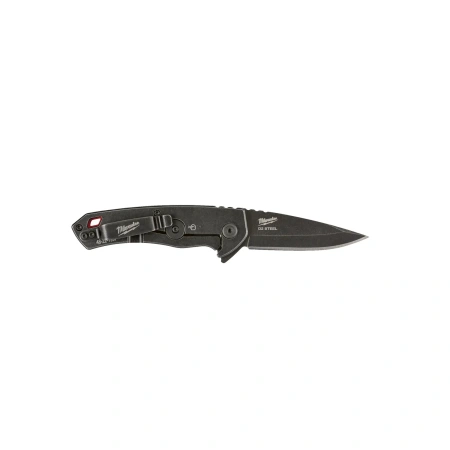 Нож выкидной с гладким лезвием Milwaukee HARDLINE Smooth 64мм 4932492452