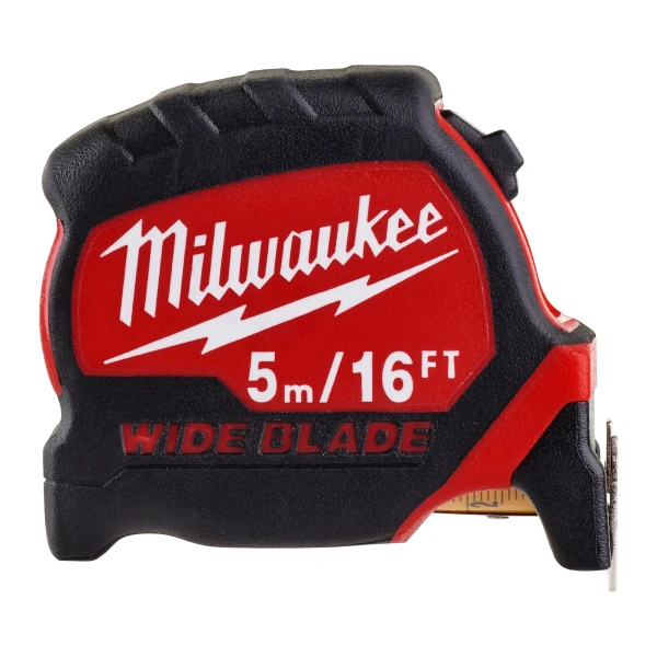 Рулетка Milwaukee Wide Blade 5м-16фт / ширина 33 мм (футовая) 4932471817