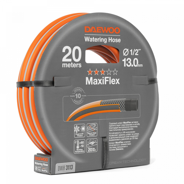 Шланг 1/2 " (13мм) DAEWOO MaxiFlex DWH 3113 20 метров DWH 3113