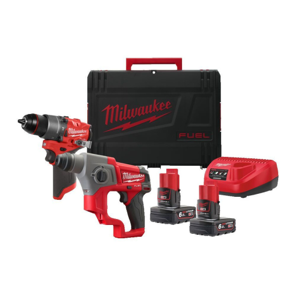 Набор аккумуляторных инструментов Milwaukee M12 FPP2F2-602X 4933480591