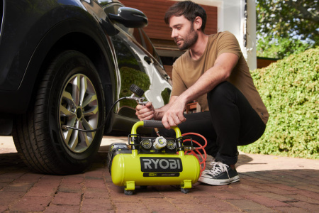 Компрессор Ryobi R18AC-0 ONE + (без АКБ и ЗУ) 5133004540