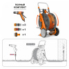 Тележка со шлангом 30м. и набором для полива DAEWOO DWR 2131 DWR 2131