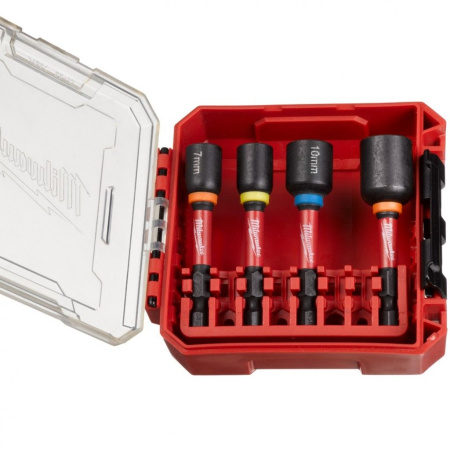 Набор магнитных торцевых насадок Milwaukee Shockwave 4932492445