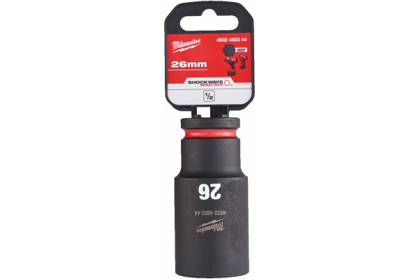 Головка ударная удлиненная Milwaukee ShW 26 мм 1/2" 4932480344