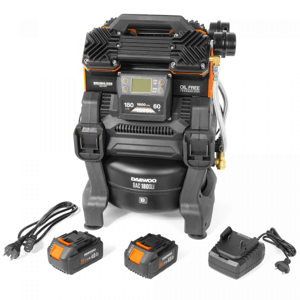 Компрессор аккумуляторный Daewoo DAC 180S Li DAC 180S Li SET