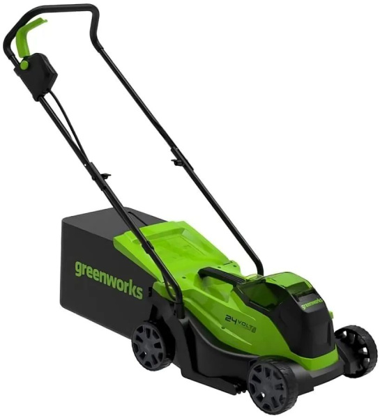 Газонокосилка аккумуляторная Greenworks GD24LM33K4 2516107UB Газонокосилки и сенокосилки