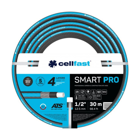 Шланг Cellfast SMART PRO 1/2" 30 м 4 слоя 13-401