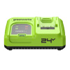 Ультрабыстрое зарядное устройство Greenworks 24V G24C8 8А 2958707 Аксессуары к аккумуляторной технике