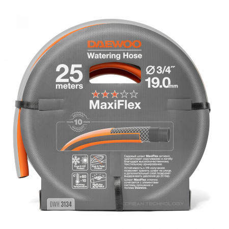 Шланг 3/4 " (19мм) DAEWOO MaxiFlex DWH 3134 25 метров DWH 3134
