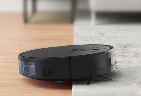 Робот-пылесос Tesvor T8 (Черный) + Бак для воды T8WT