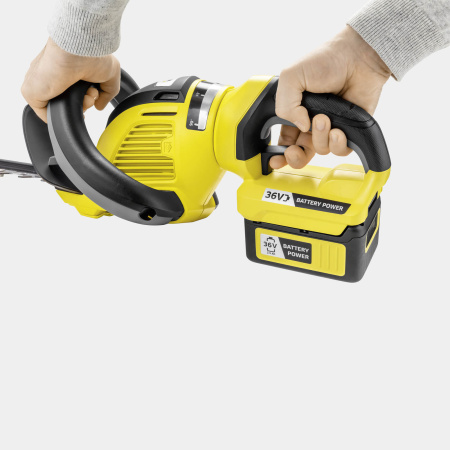 Аккумуляторные ножницы для кустарников Karcher HGE 36-60 Battery Set