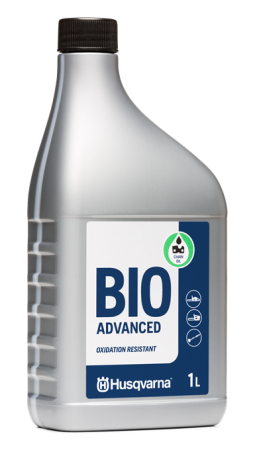 Масло Husqvarna Bio Advanced, устойчивое к окислению биоразлагаемое масло для смазки цепи, 1 л 588 81 83-01